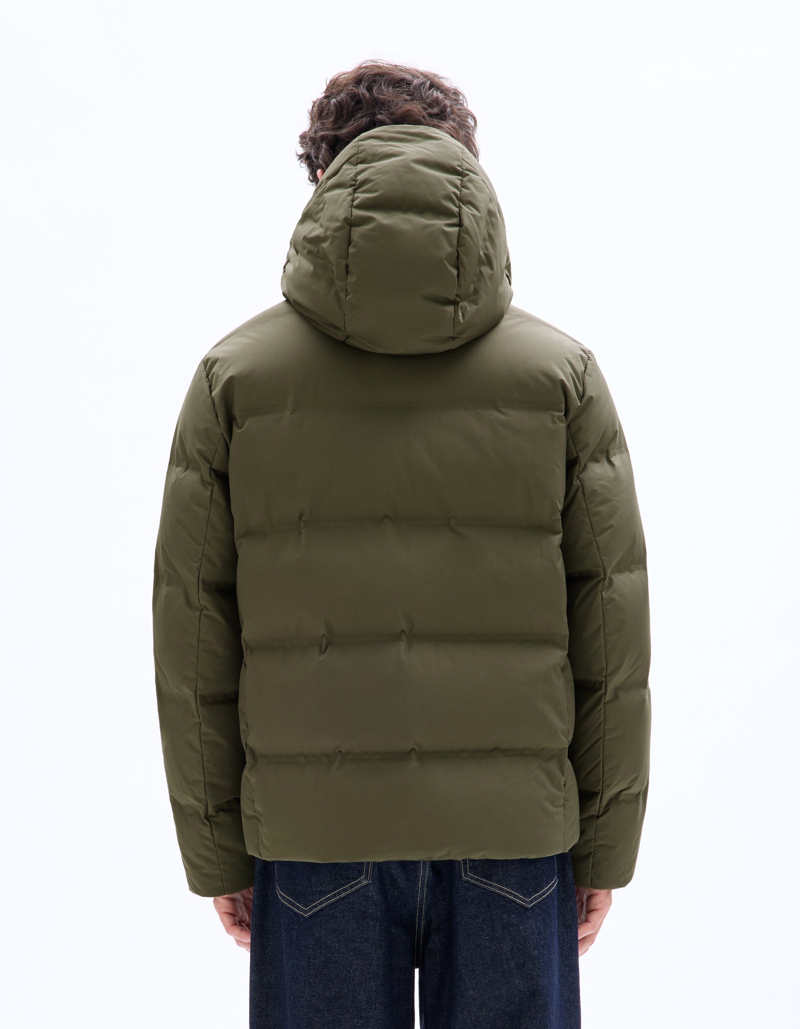 Regular Fit 100% Polyester Solid Hooded Jackets
