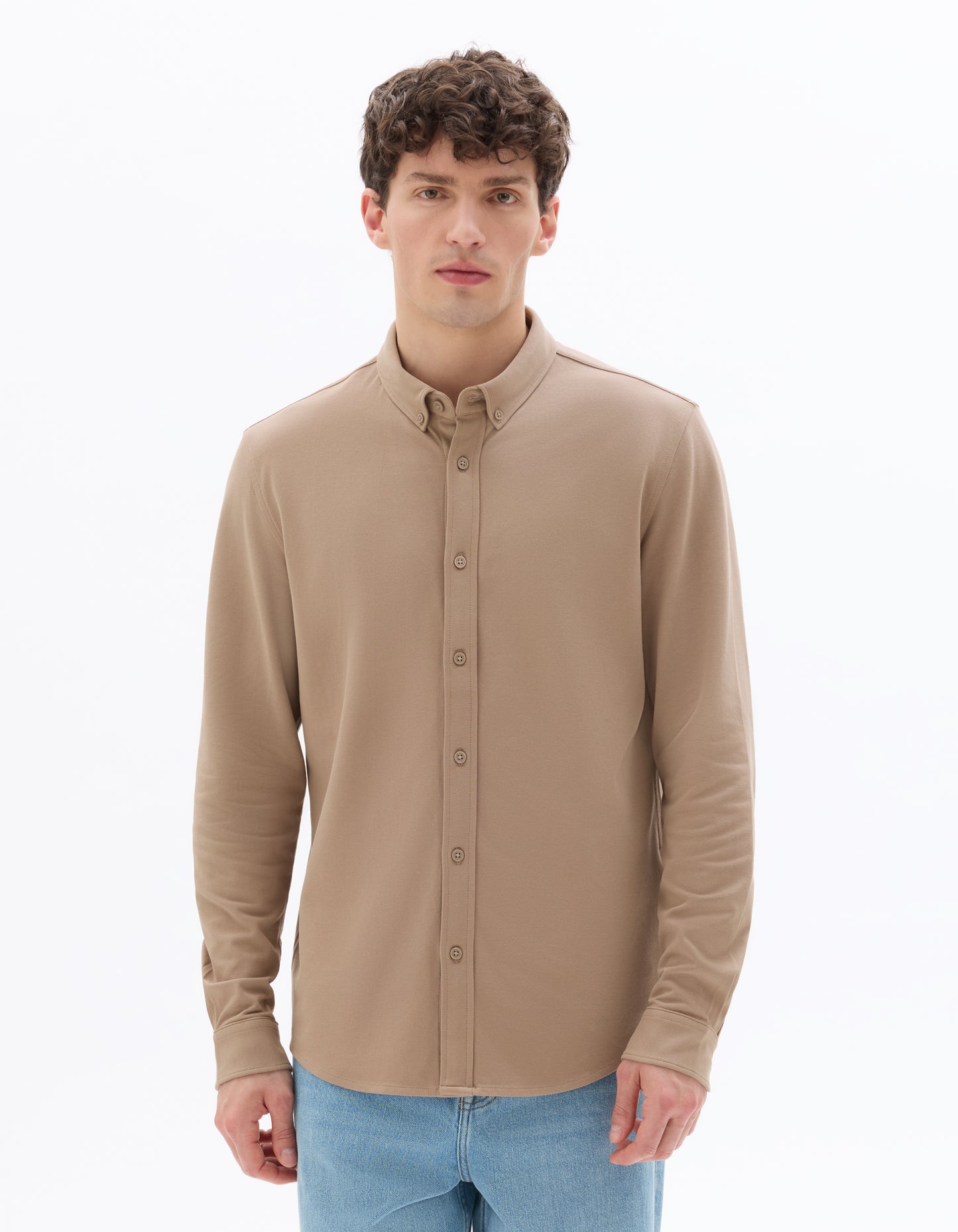 Celio Mens Grey Solid Regular Fit Cotton Shirts