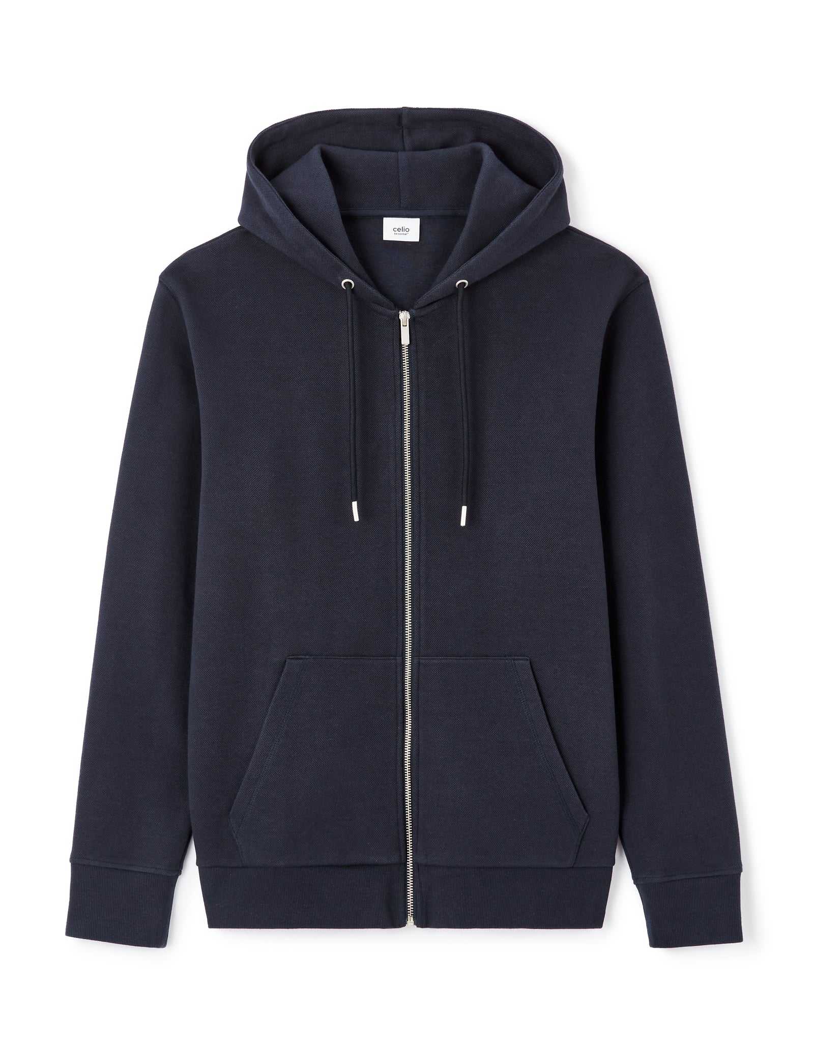 Regular Fit Poly-100% Cotton Solid Hooded Sweaters
