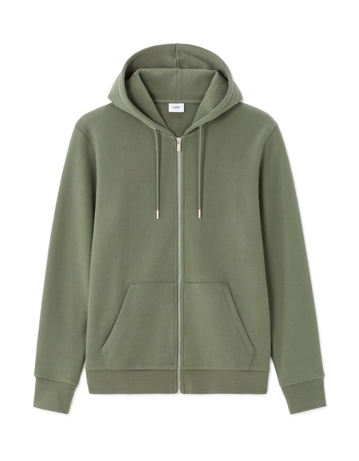 Regular Fit Poly-100% Cotton Solid Hooded Sweaters