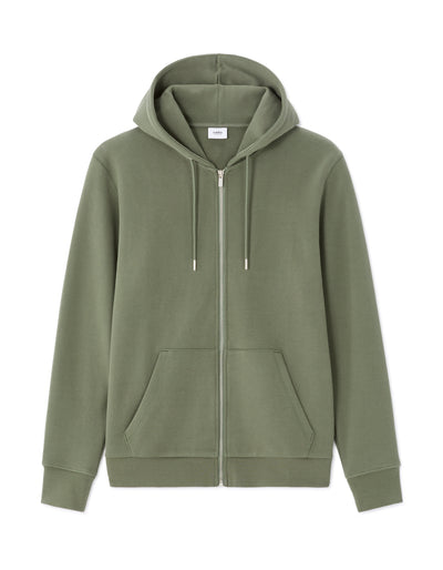 Regular Fit Poly-100% Cotton Solid Hooded Sweaters