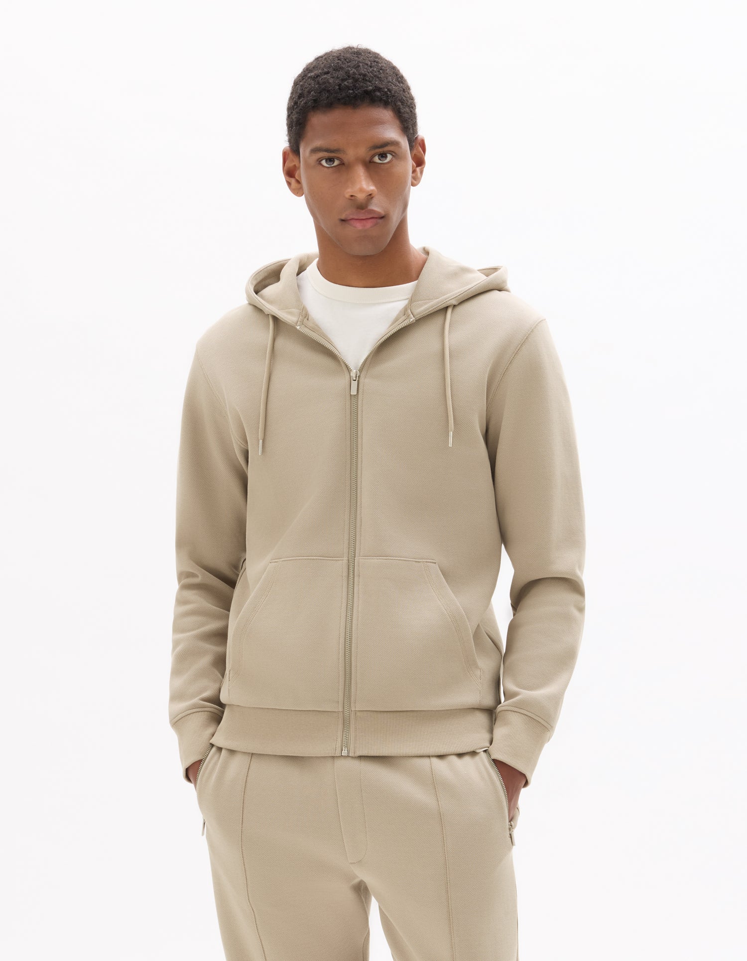 Celio Mens Grey Solid Regular Fit Cotton Sweatshirt