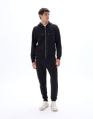 Regular Fit Poly-100% Cotton Solid Hooded Sweaters