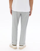Celio Solid Slim Fit Cotton-Poly-Blend Blue Trousers