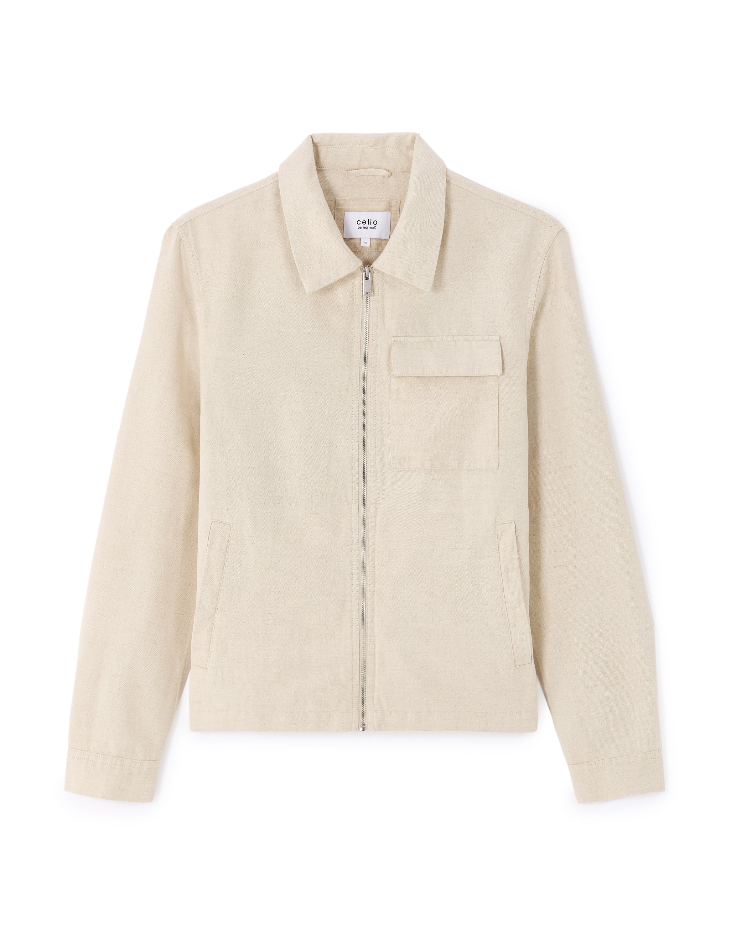 Regular Fit Jacket - Natural