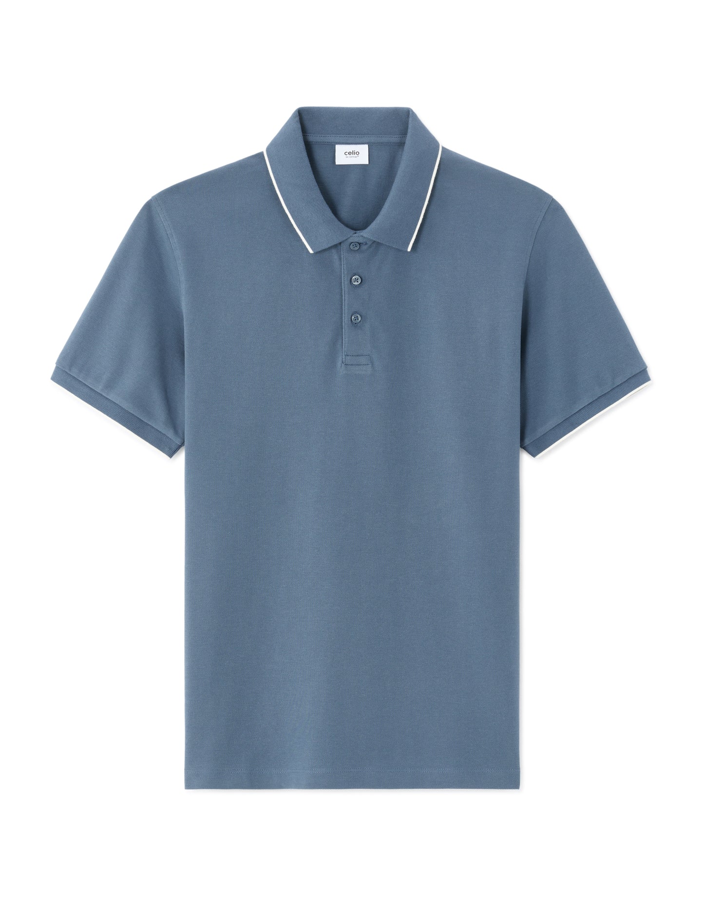 Celio Solid Regular Fit Cotton Grey T-Shirt