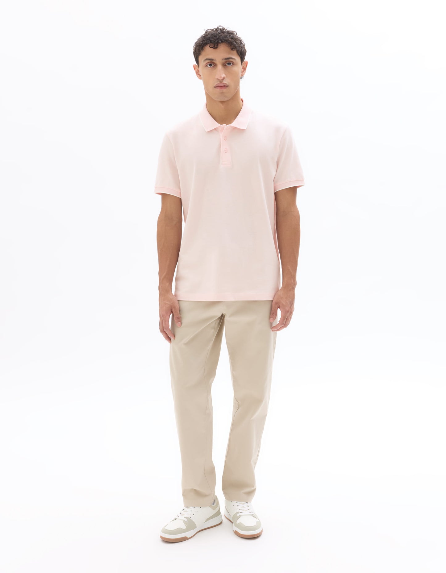 Celio Solid Regular Fit Cotton Pink Tshirts