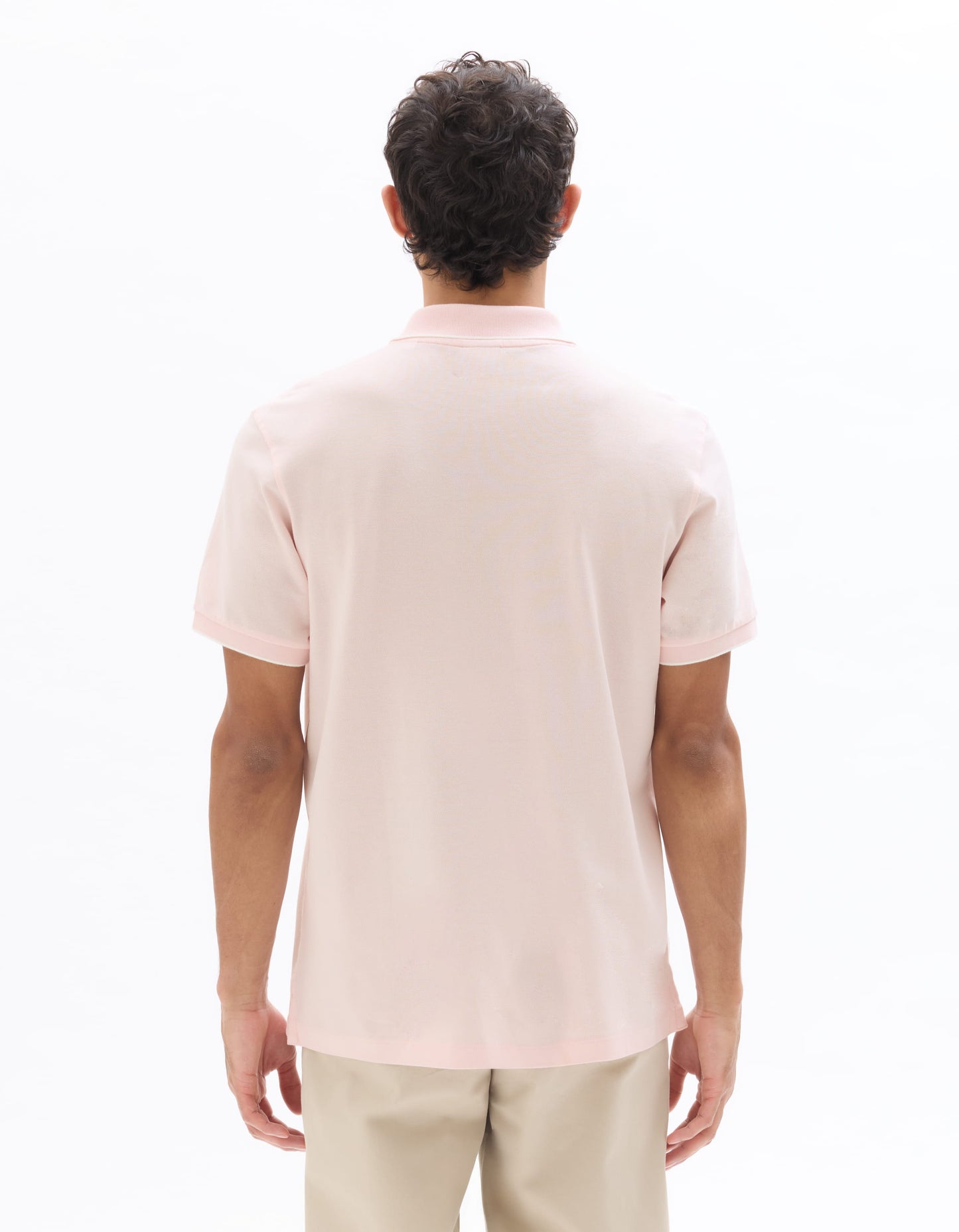 Celio Solid Regular Fit Cotton Pink Tshirts