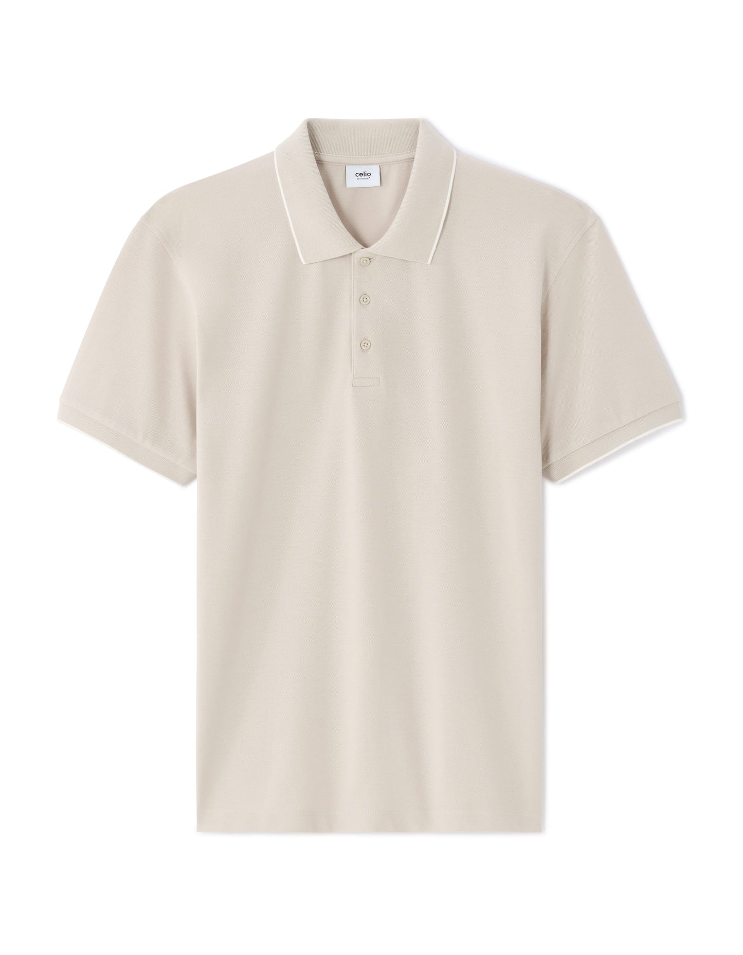 Celio Solid Regular Fit Cotton Grey Tshirts