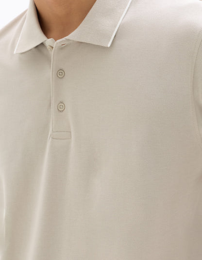 Celio Solid Regular Fit Cotton Grey Tshirts