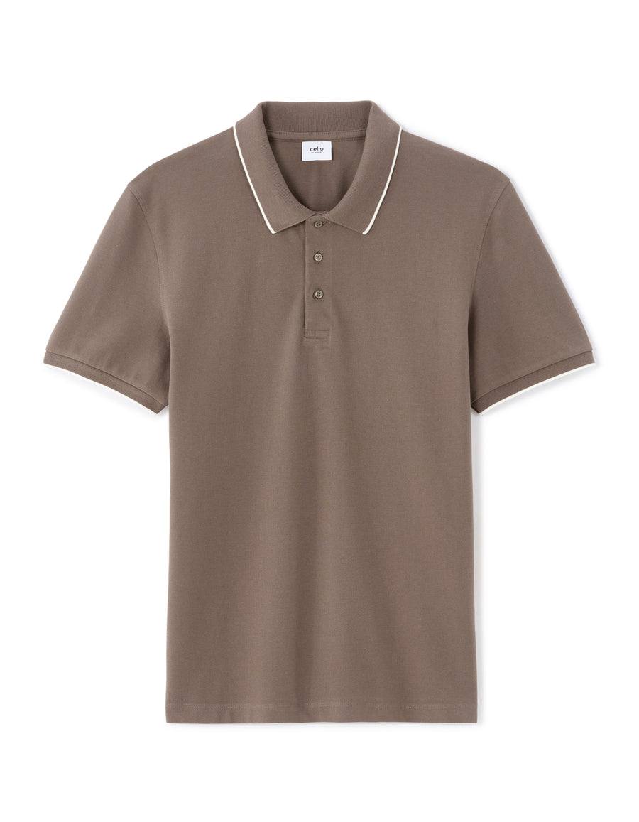 Celio Solid Regular Fit Cotton Grey T-Shirt