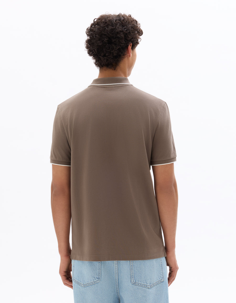 Celio Solid Regular Fit Cotton Grey T-Shirt