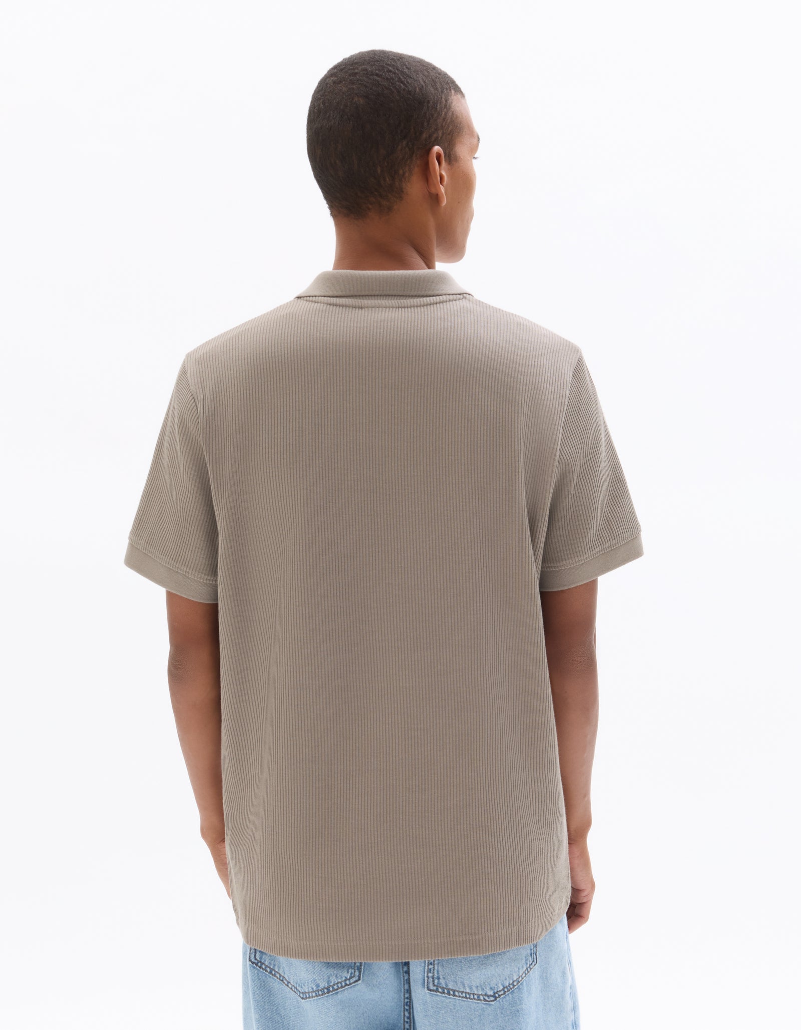 Celio Solid Cotton Grey T-Shirt