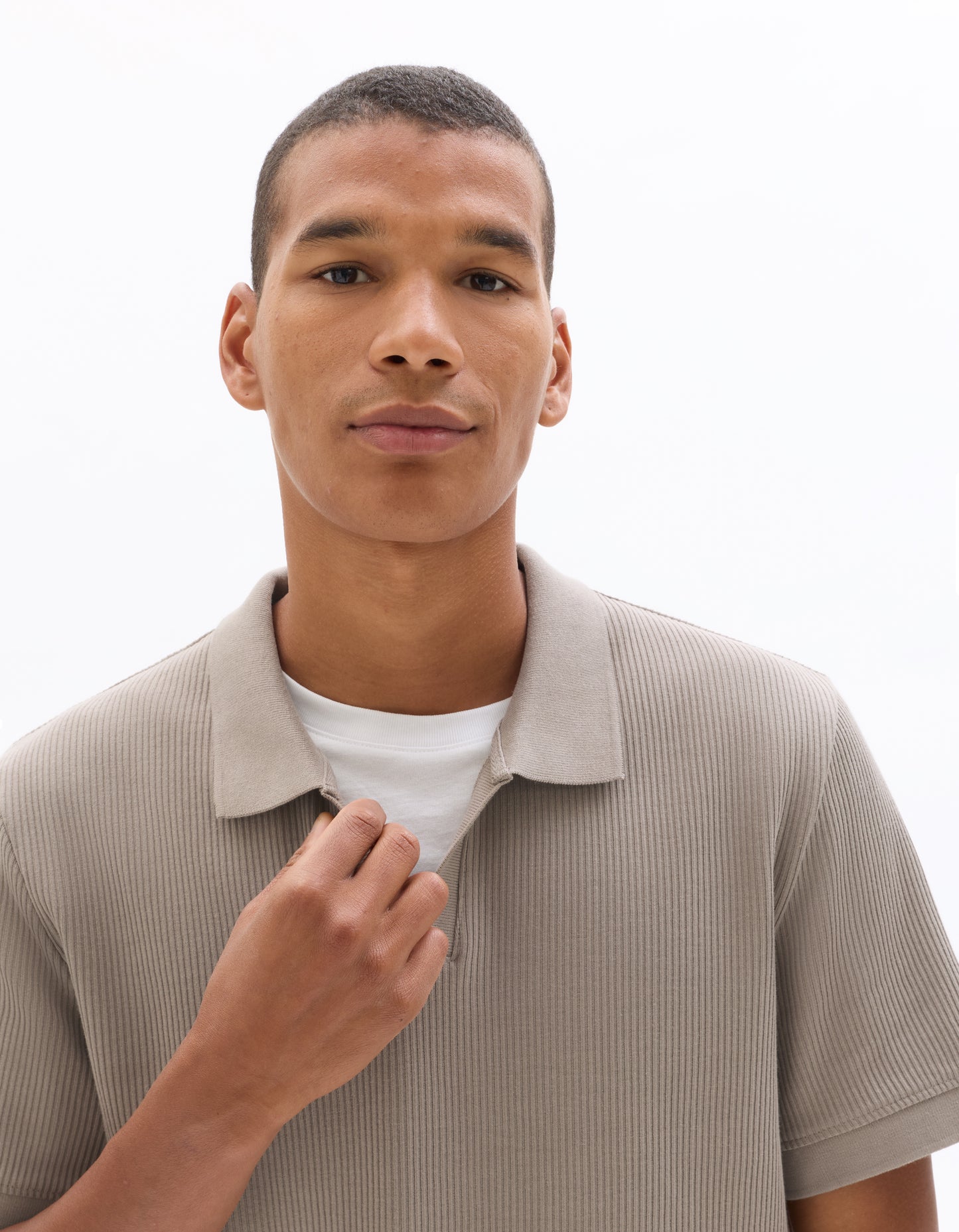 Celio Solid Cotton Grey T-Shirt