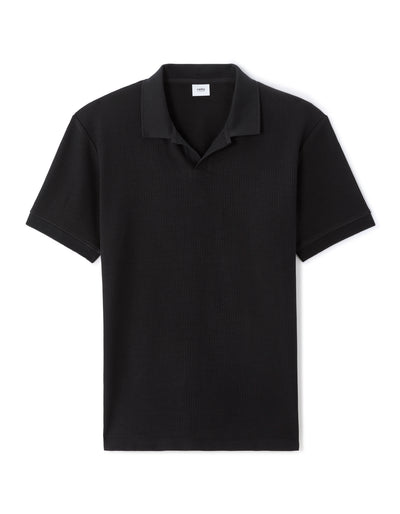 Celio Solid Slim Fit Cotton Black T-Shirt