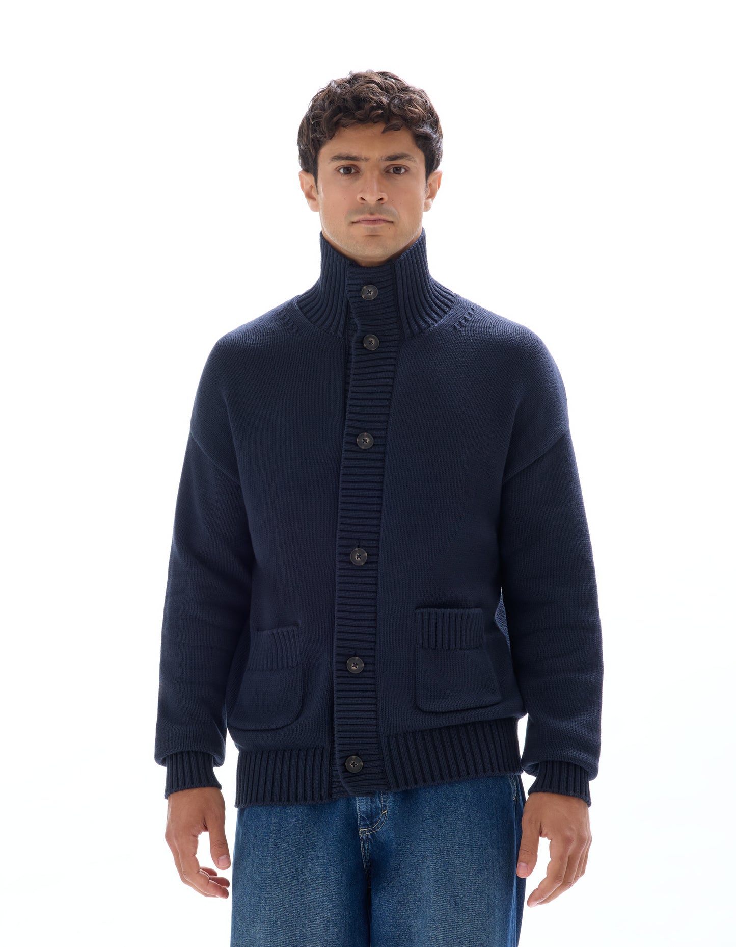 Regular Fit Cotton Solid Crew Neck Sweaters