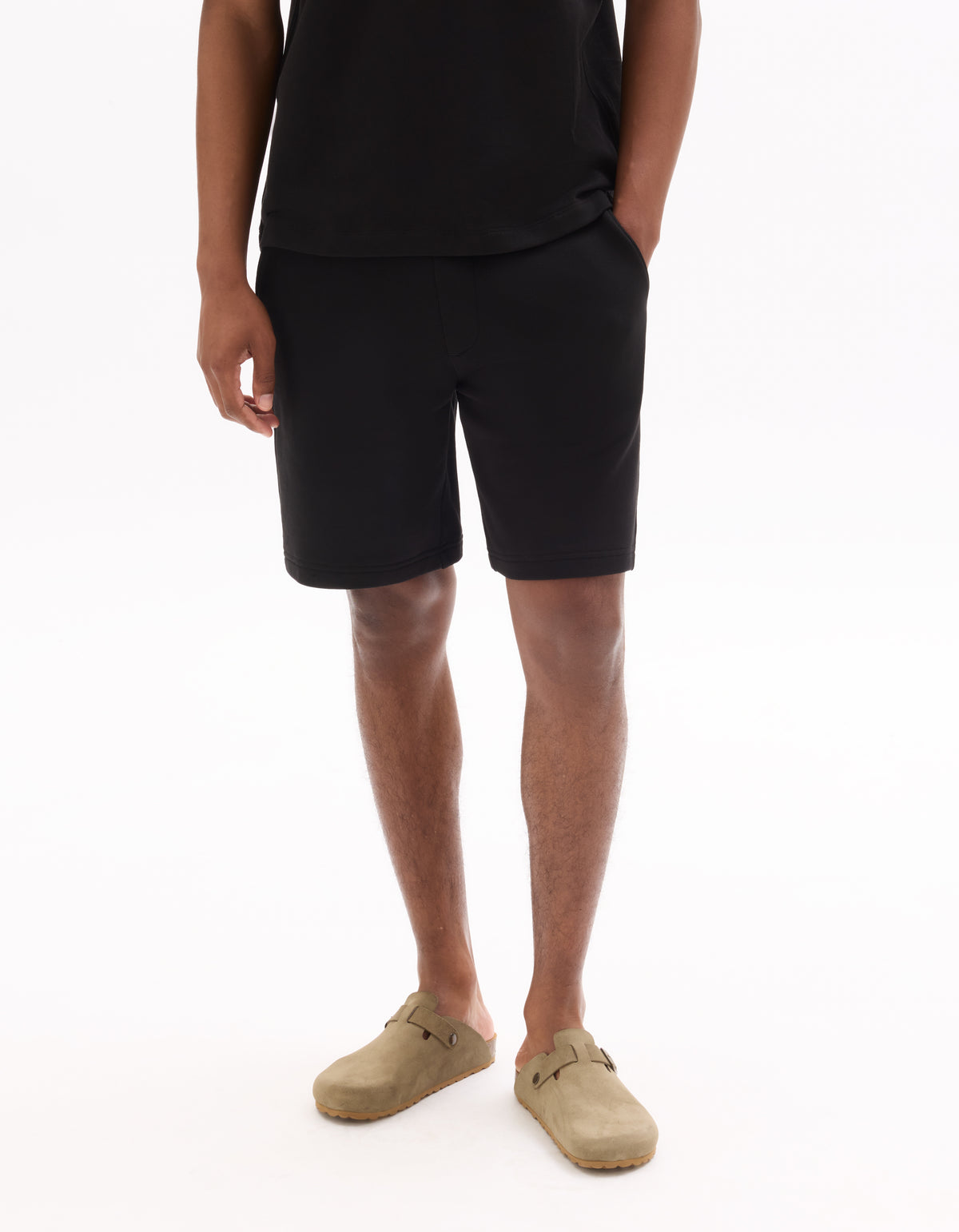 Regular Fit 100% Cotton Solid Bermuda