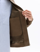 Regular Fit 100% Cotton Solid Round neck Jackets