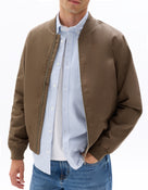 Regular Fit 100% Cotton Solid Round neck Jackets