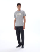 Straight Fit 100% Cotton Solid Casual Trousers