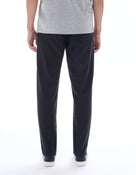 Straight Fit 100% Cotton Solid Casual Trousers
