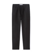 Straight Fit 100% Cotton Solid Casual Trousers