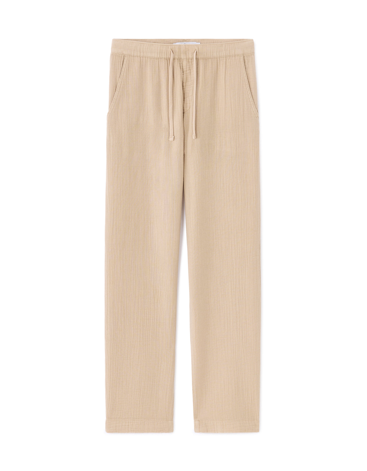 Regular Fit 100% Cotton Solid Casual Trousers