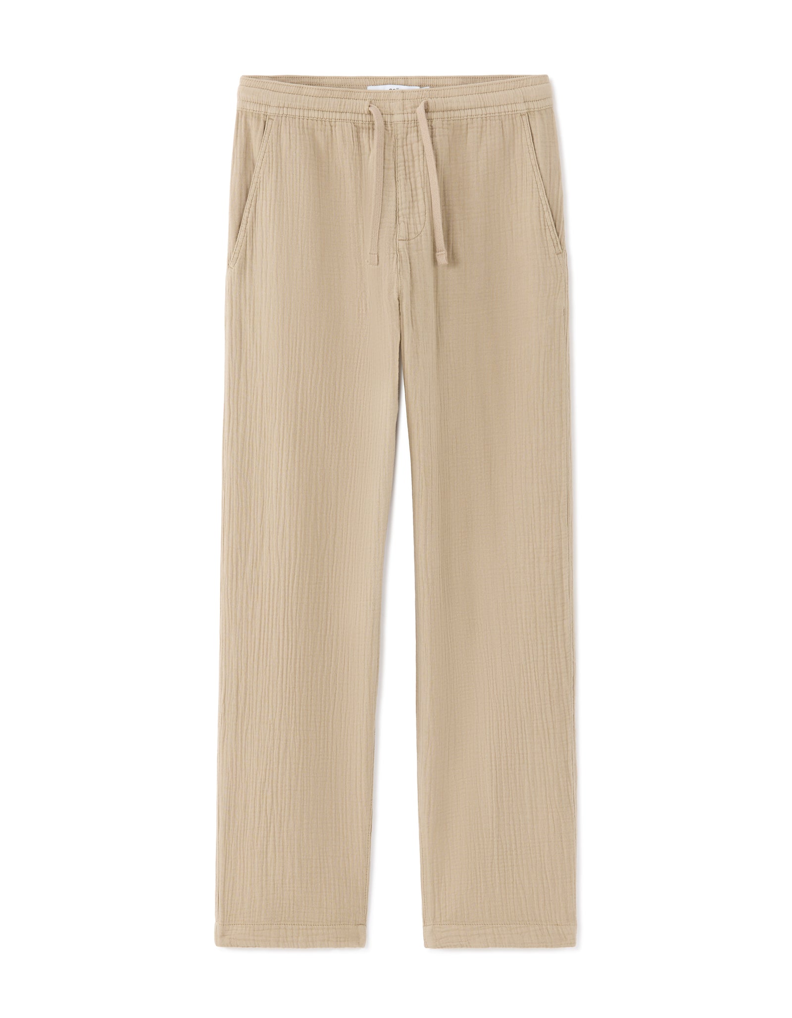 Celio Solid  Cotton Brown Casual Trouser