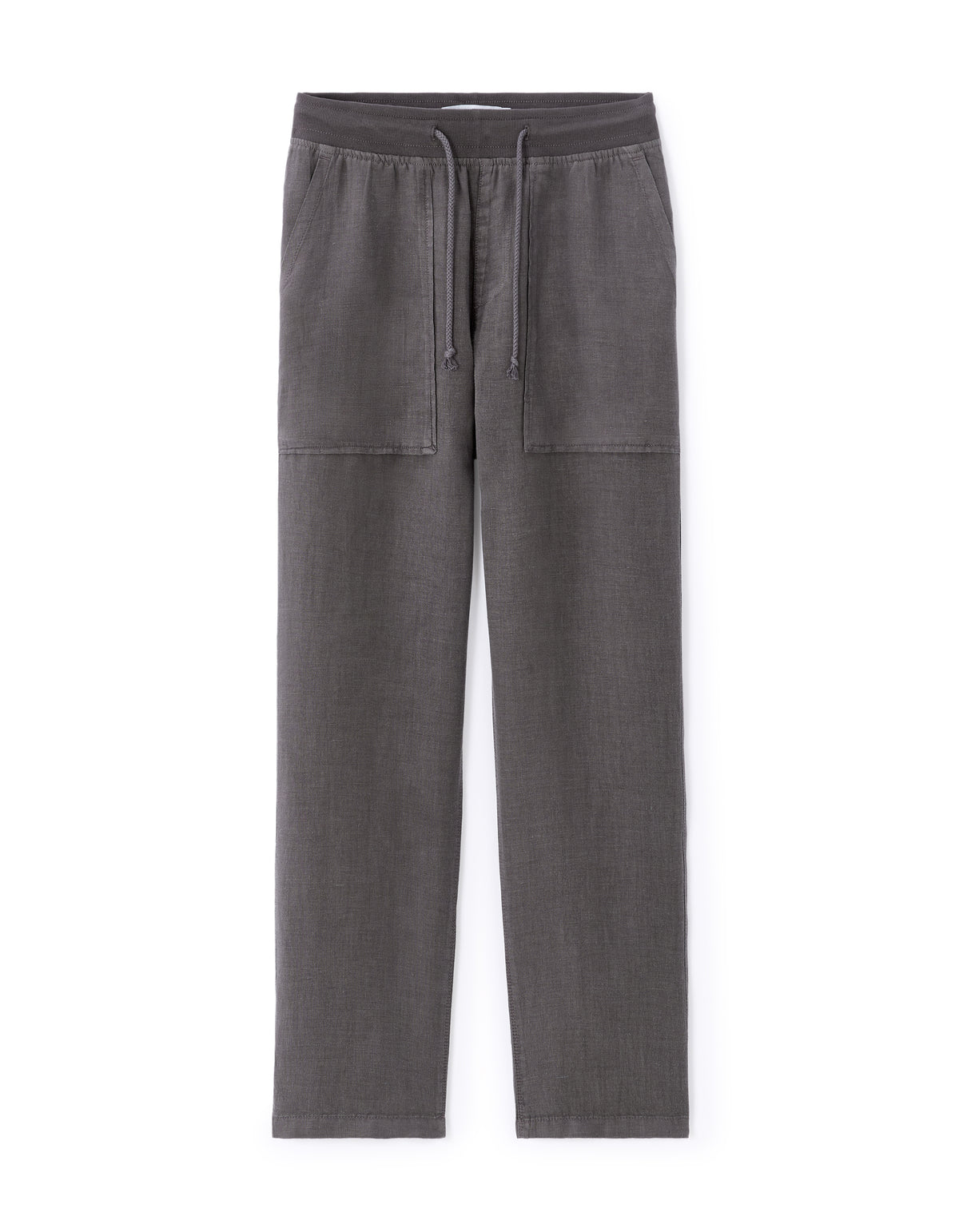 Straight Fit Trousers - Grey