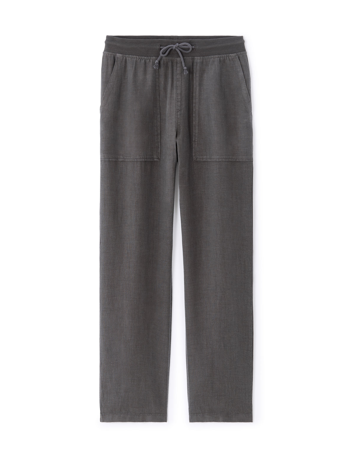 Straight Fit Trousers - Grey