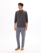 Straight Fit 100% 100% Linen Solid Casual Trousers