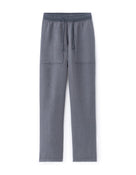 Straight Fit 100% 100% Linen Solid Casual Trousers