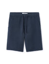 Celio* Men Navy Blue Solid Regular Fit Cotton Shorts
