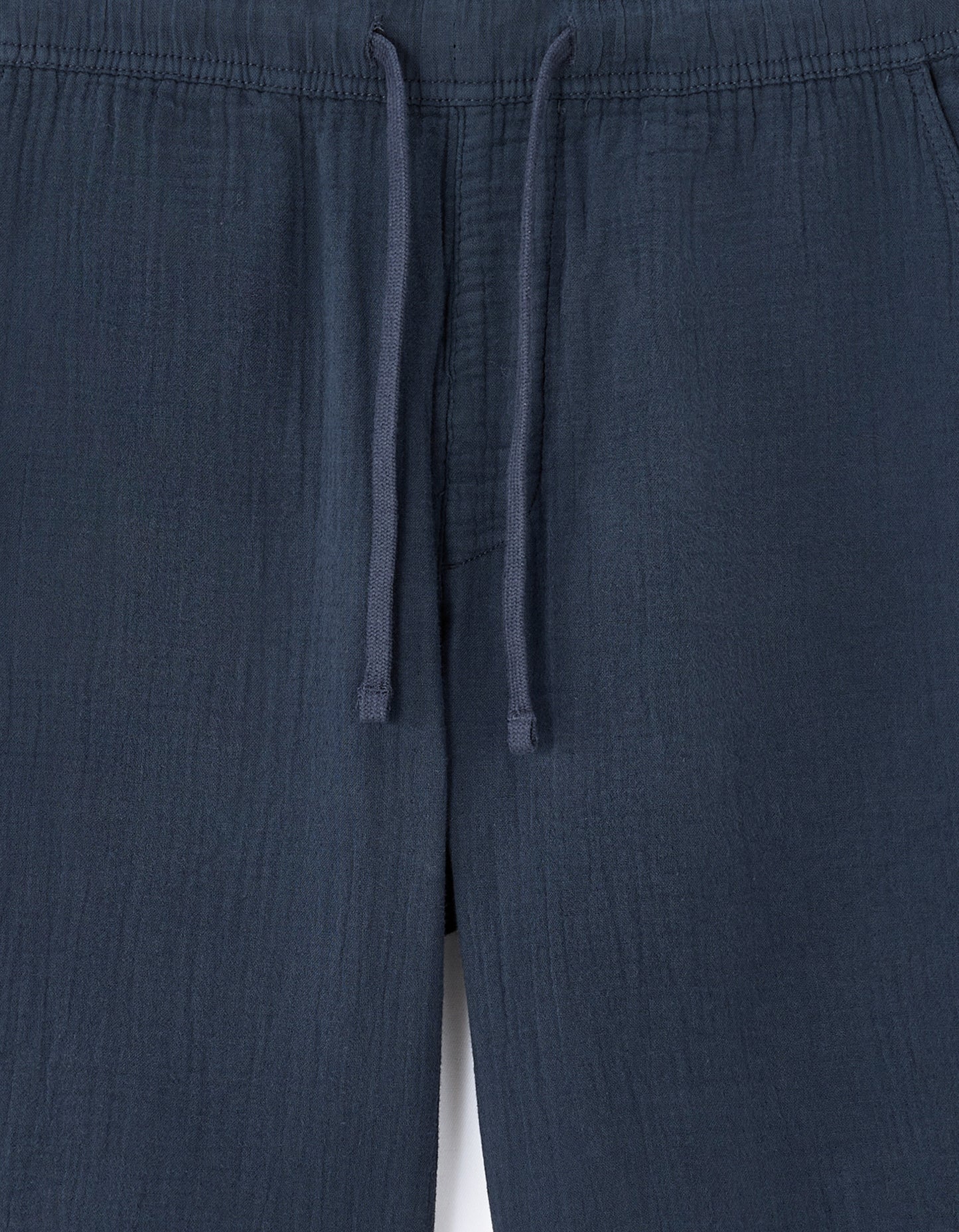 Celio* Men Navy Blue Solid Regular Fit Cotton Shorts