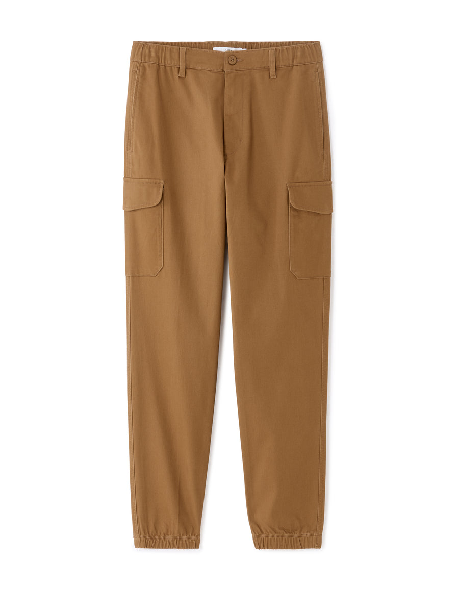 Straight Fit 100% Cotton Solid Casual Trousers