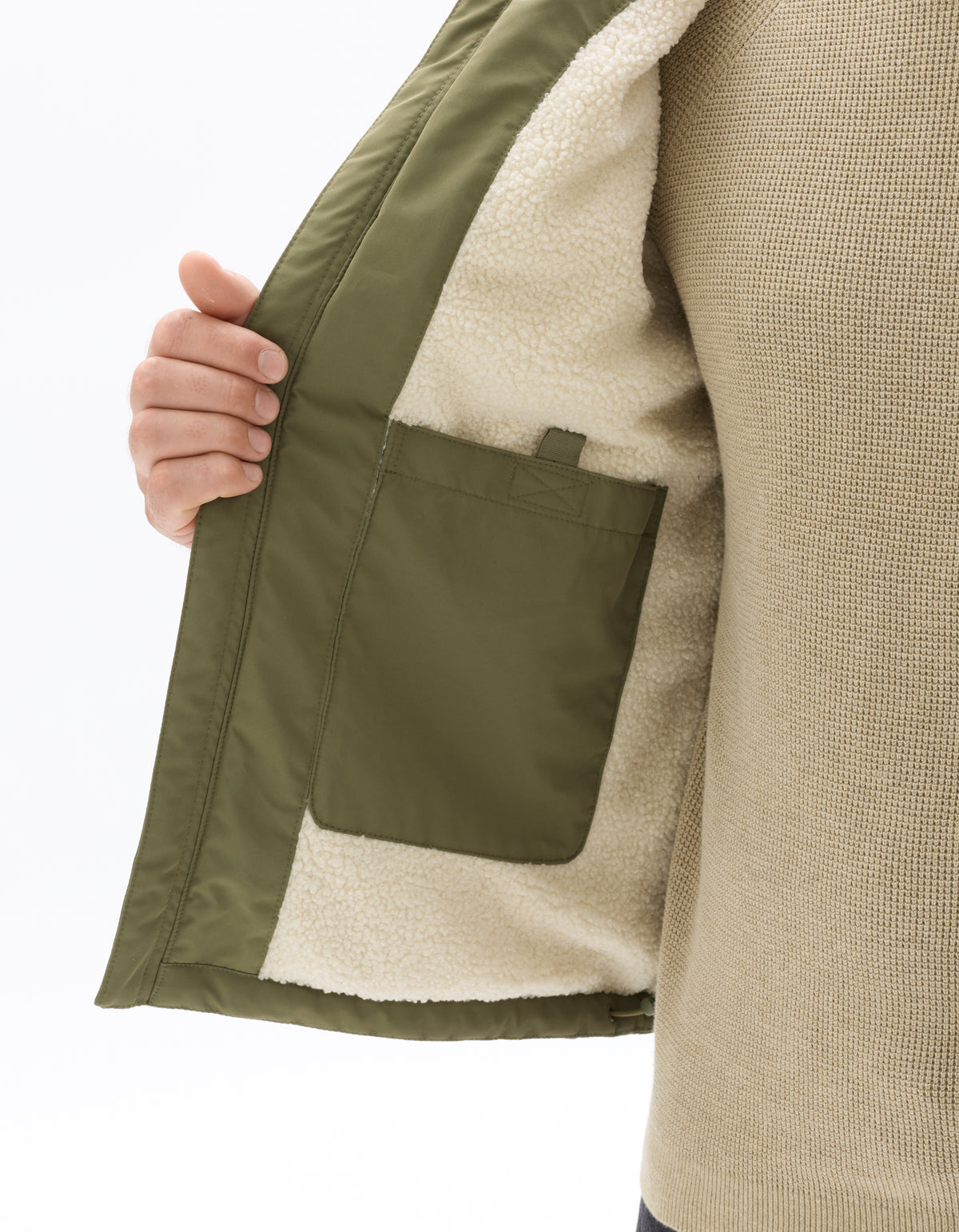 Regular Fit 100% Polyester Solid Hooded Jackets