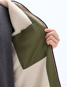Regular Fit 100% Polyester Solid Hooded Jackets