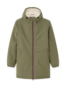 Regular Fit 100% Polyester Solid Hooded Jackets