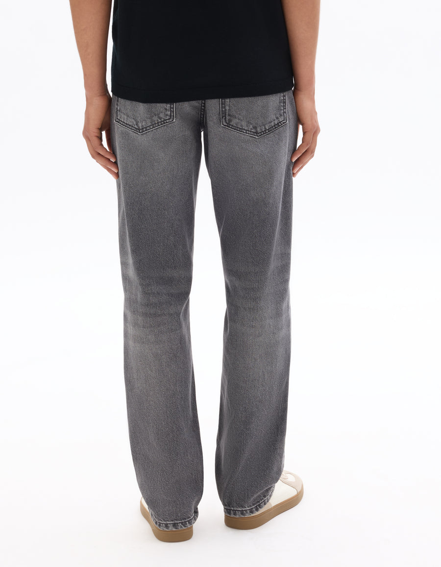 Loose Fit 100% Cotton Solid Jeans