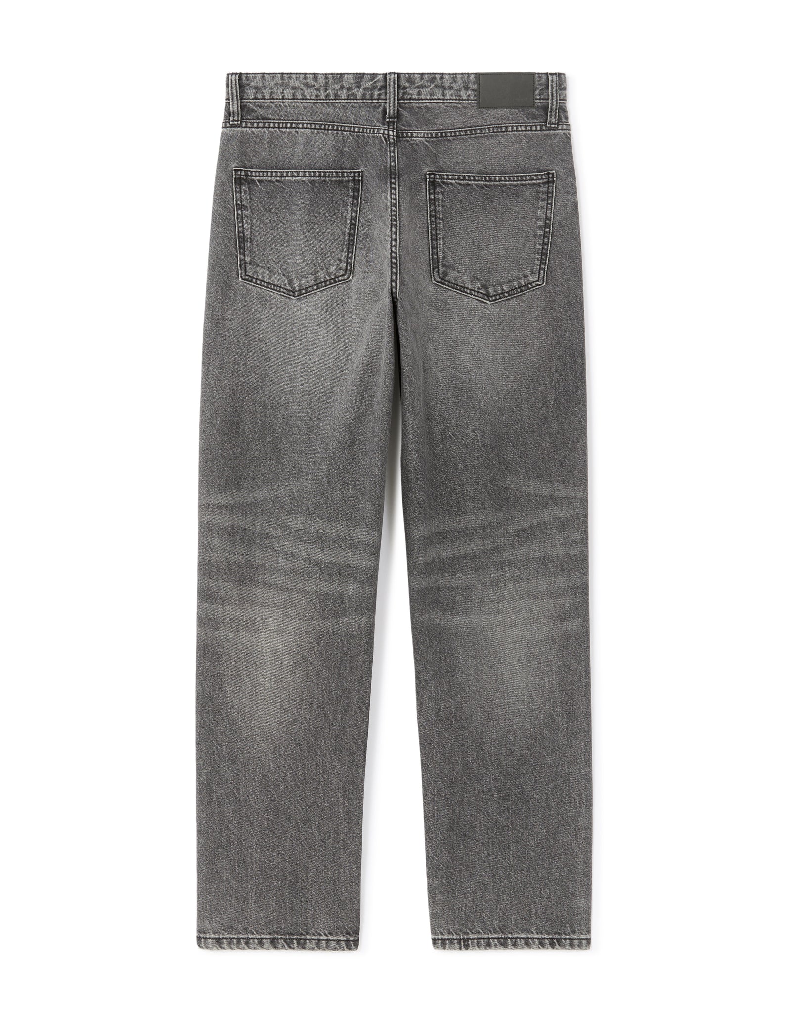 Loose Fit 100% Cotton Solid Jeans