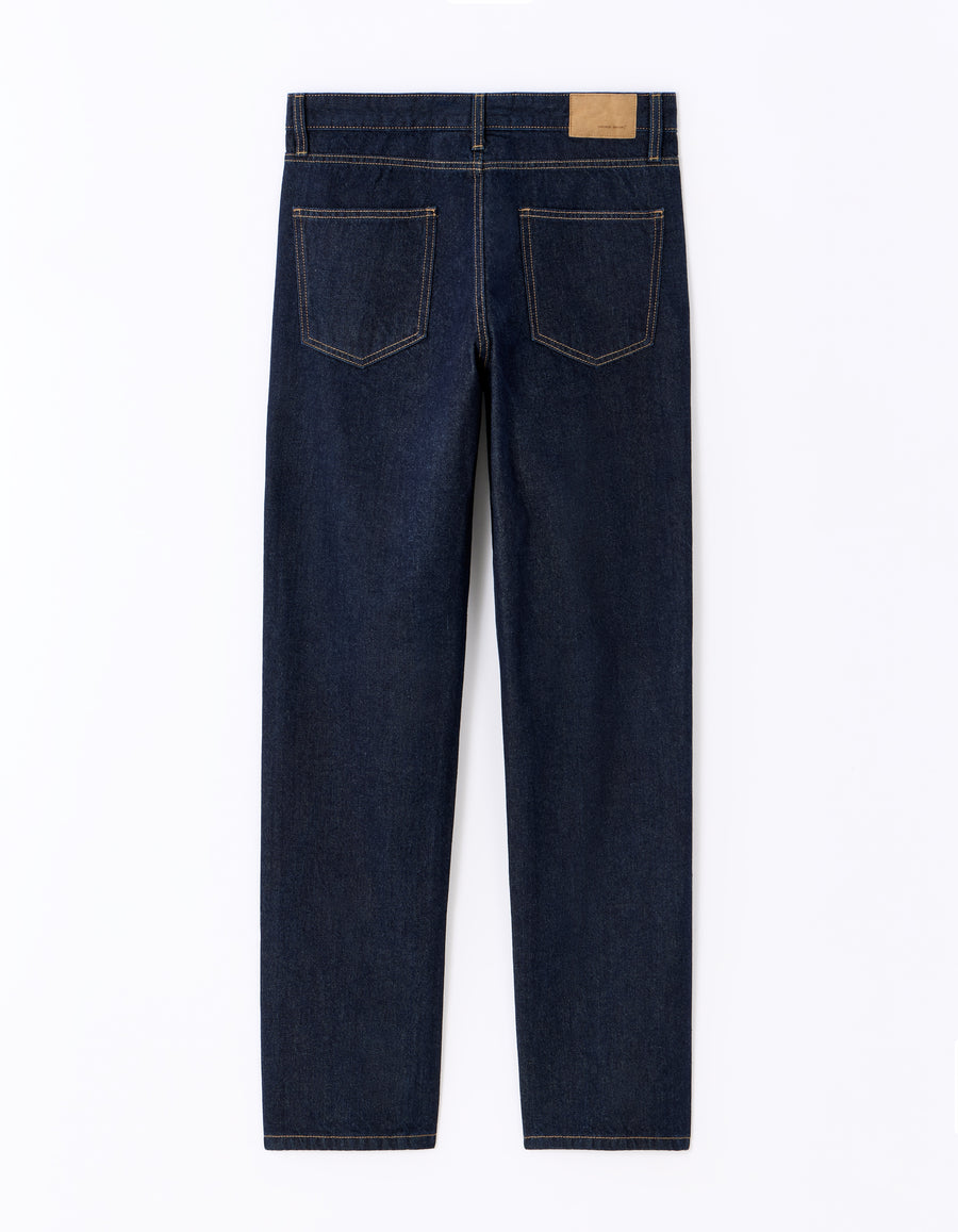 Celio Solid Loose Fit Cotton Blue Jeans