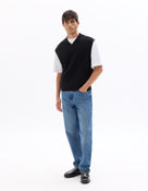 Loose Fit 100% Cotton Solid Jeans