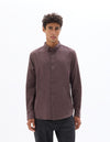 Celio* Regular Fit Solid Cotton Men Brown Shirts