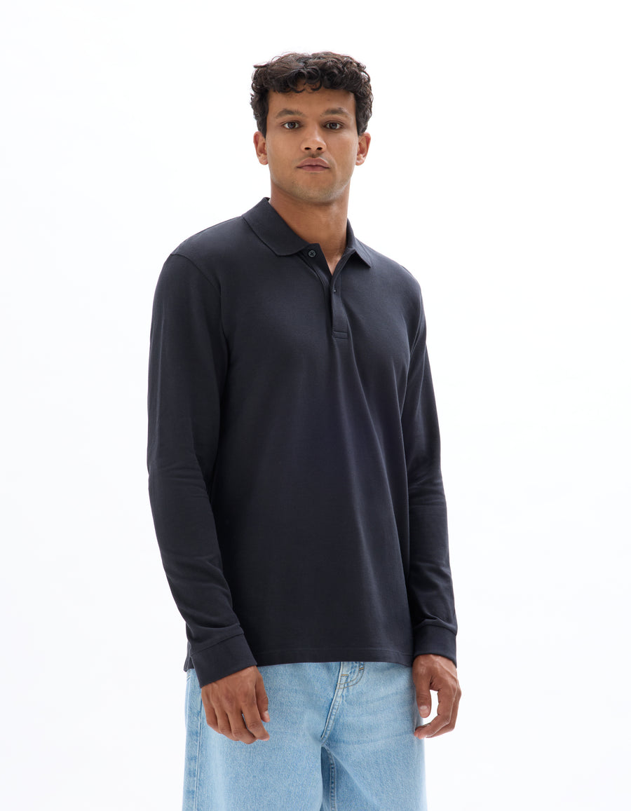 Regular Fit 100% Cotton Solid Polo Collar T-Shirts