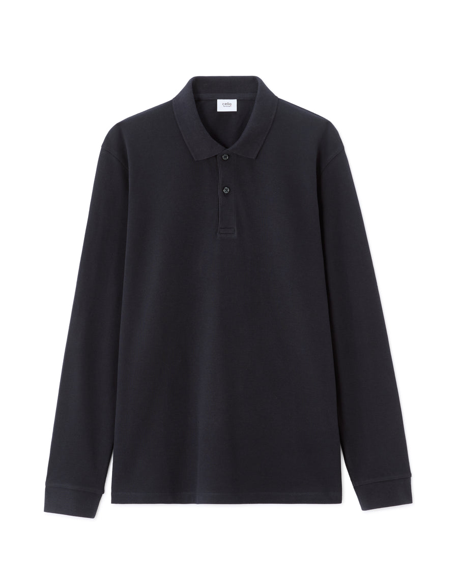 Regular Fit 100% Cotton Solid Polo Collar T-Shirts