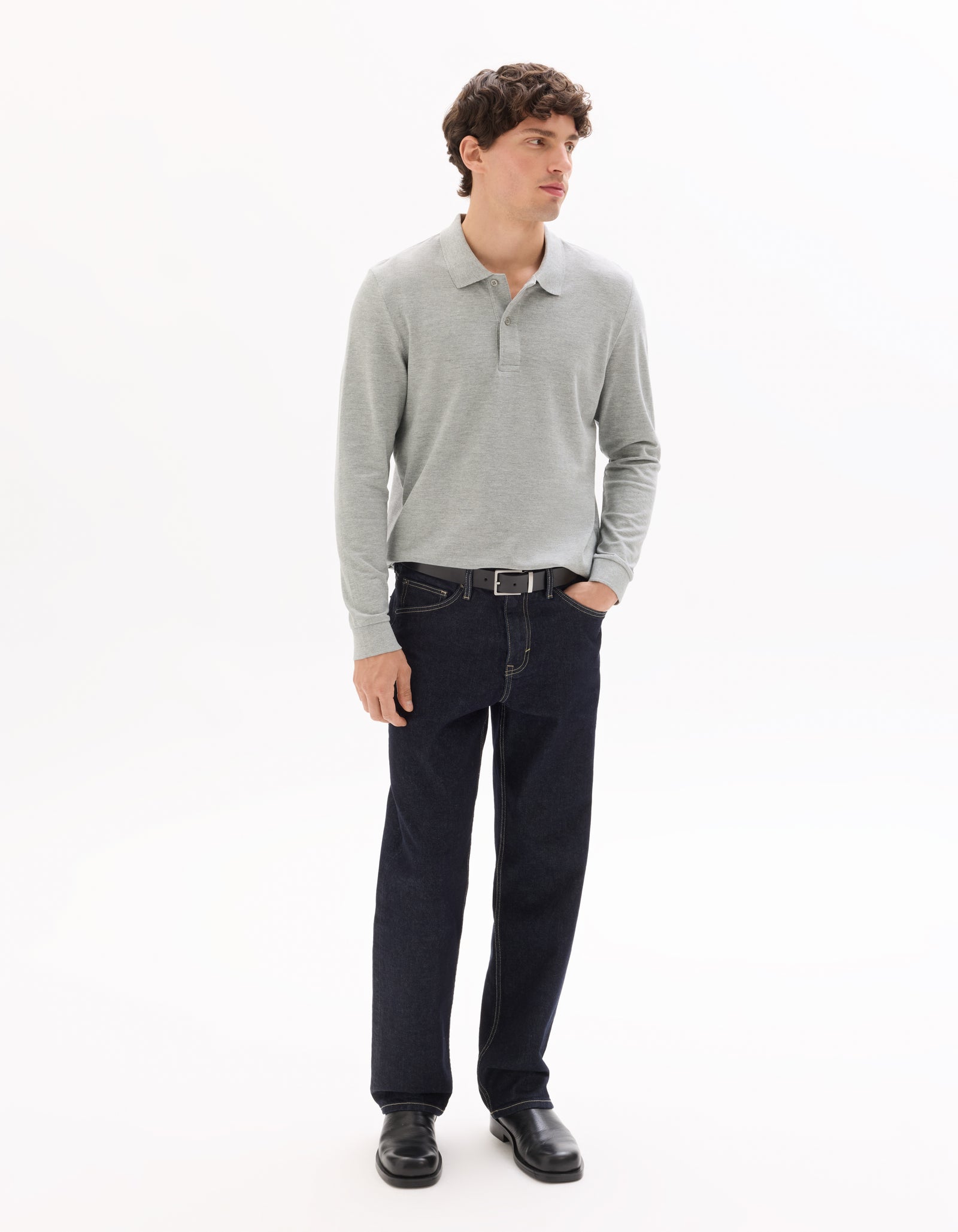 Regular Fit 100% Cotton Solid Polo Collar T-Shirts