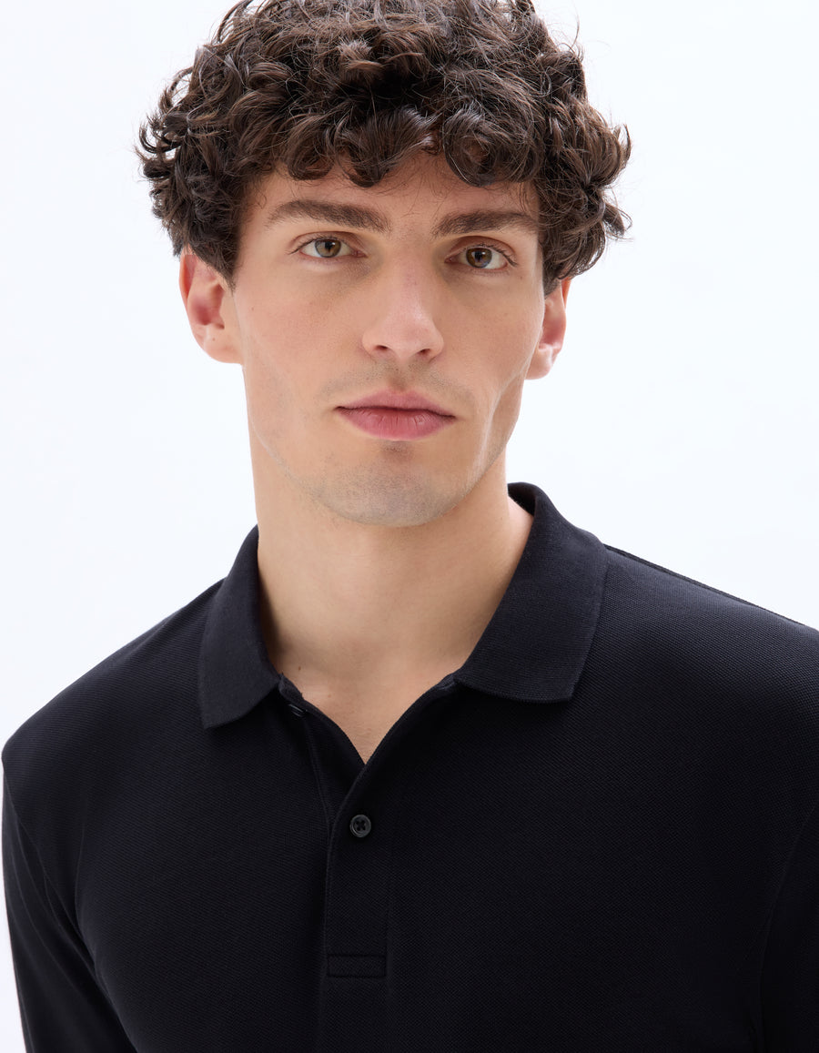 Regular Fit 100% Cotton Solid Polo Collar T-Shirts