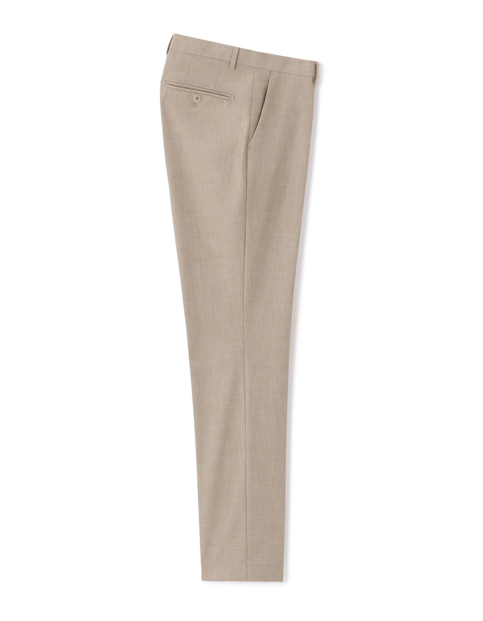 Celio* Slim Fit Suit Trouser-Dark Beige