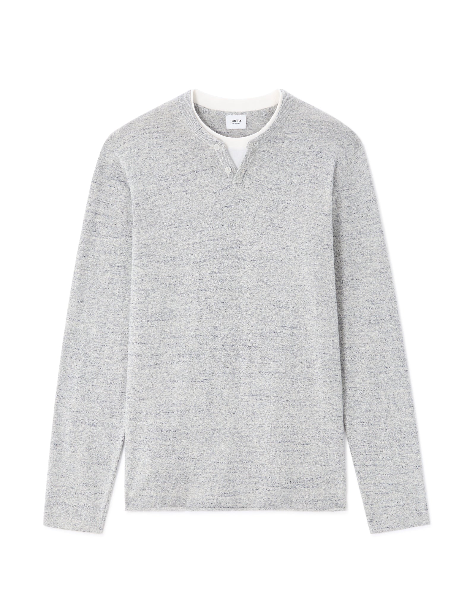Regular Fit Poly-Cotton Solid Round neck Sweaters