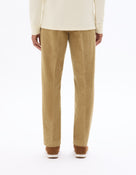 Celio* Straight Fit Cotton Brown Men Solid Trousers